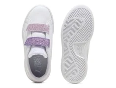 Puma Smash sneaker hvid/lavendel glimmer